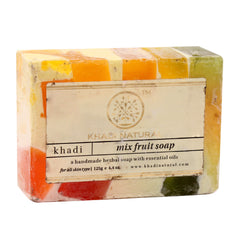 Soaps - Khadi Natural Mix Fruit Soap 125gm