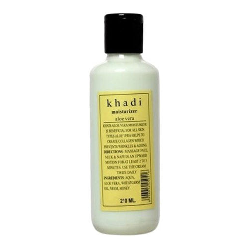 Khadi Natural Mosturizer Aloevera 210ml