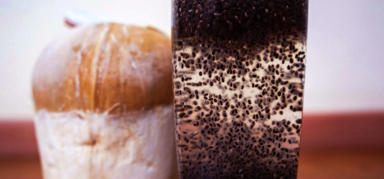 Be energetic all day long with refreshing Chia seeds energy drink