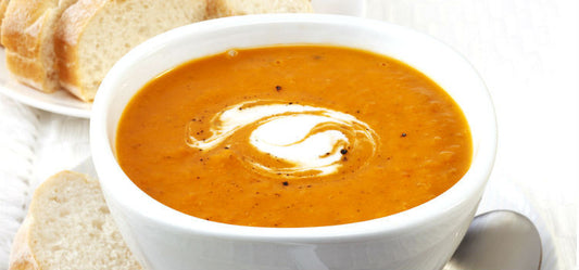 Stay happier with a bowl of creamy pumpkin soup