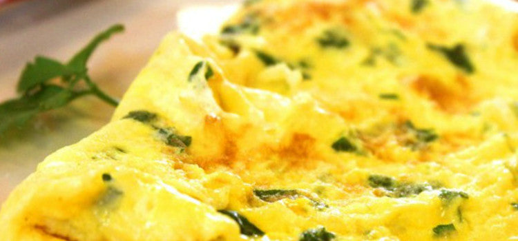 Enjoy A Perfect Side Dish with Baby Spinach Omelette