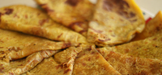 Healthier Morning Breakfast With Aloo Methi Tofu Parathas