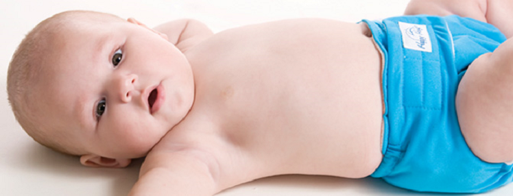 Smooth as a baby’s bottom with organic cloth diapers
