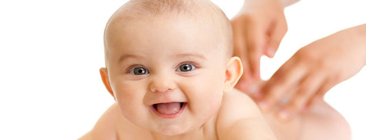 Massage oils for improving the health of baby