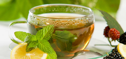 Relive with green tea