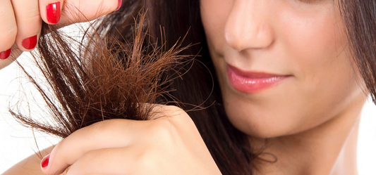 Battling split ends at home