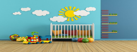 Decorate Your Baby's Room Using Colorful Organic Products