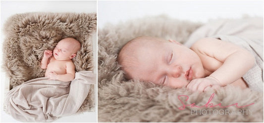 Newborn Baby-Wrapped Up In Smooth Clothing