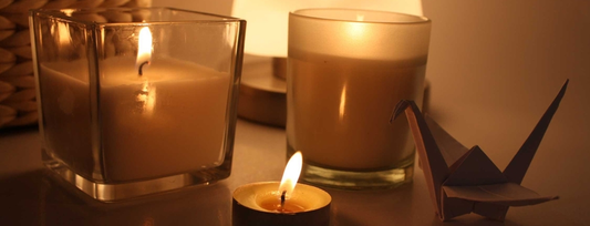 Lighten up your life with assortments of candles for Aromatherapy