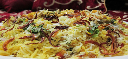 Relish biryani with high quality rice