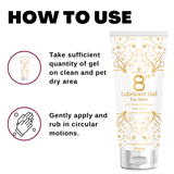 8" Inch - Lubricant Gel for Men (50 Gms)