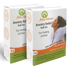 Joybynature Anxiety Relief Roll On 8ml Pack Of 2