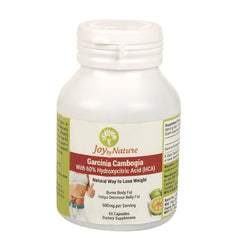 Joybynature Garcinia Cambogia with 60% HCA 60 Capsules