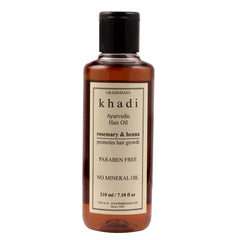 Khadi Natural Henna Rosemarry & Henna Hair Oil 210ml