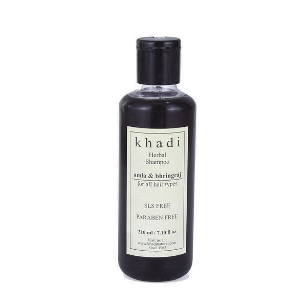 Khadi Natural Herbal Amla & Bhringraj Shampoo 210ml