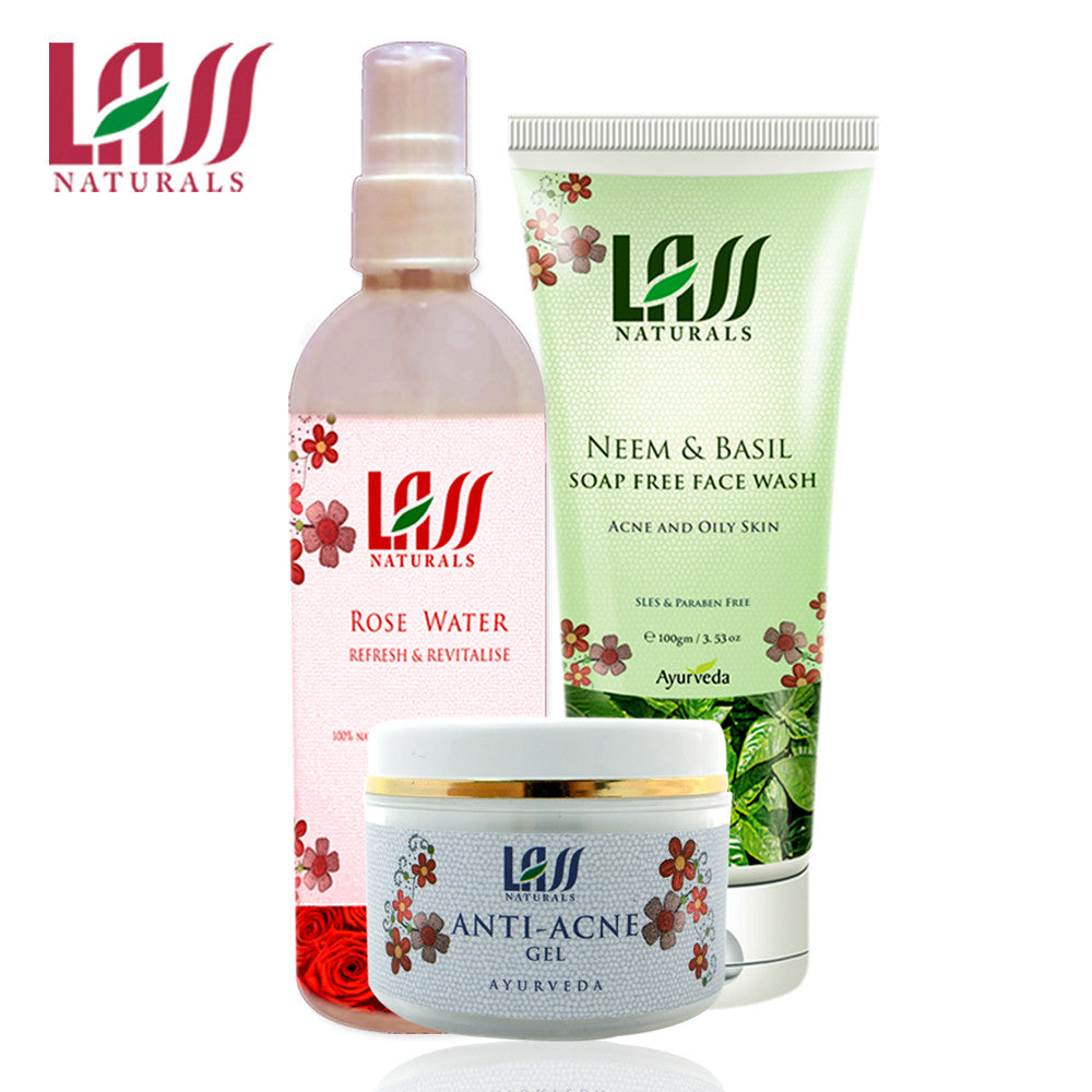 Lass Naturals Anti Acne Pack 350gm