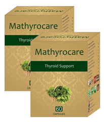 Nutriley Mathyrocare - Thyroid Control Capsules (60 Capsules) Pack of 2