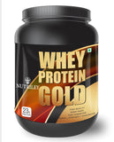 Nutriley Whey Protein Gold - Body/Muscle Gainer Whey Protein Supplement (1 KG)