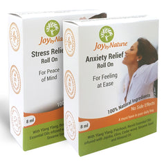 Joybynature Anxiety And Stress Relief Roll On Combo