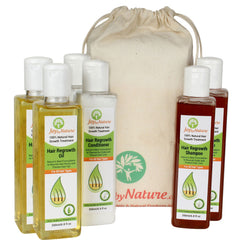 Joybynature 100% Natural Hair ReGrowth Treatment Kit (6x200ml)