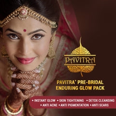 Pavitra+ Pre Bridal Total Skincare with Antimarks Oil Instant Glow Ubtan and Detox Face wash