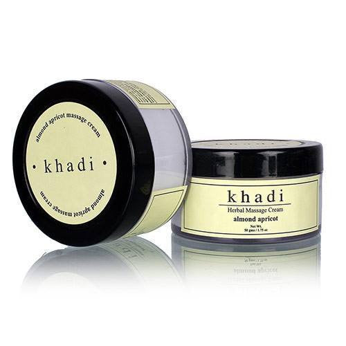 Face Care - Khadi Natural Almond & Apricot Massage Cream 50gm