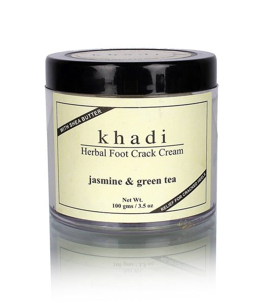 Foot Care - Khadi Natural Jasmine & Green Tea Foot Crack Cream With Shea Butter 50gm