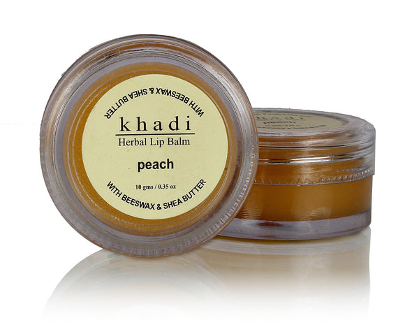 Lip Balm - Khadi Natural Peach Lip Balm 10gm