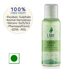 Lass Neem & Basil Face Wash