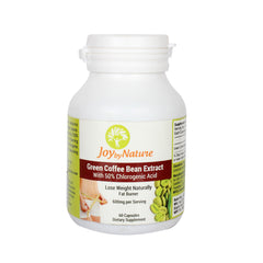 Joybynature Green Coffee Bean Extract With 50% CGA 600mg - 60 Capsule