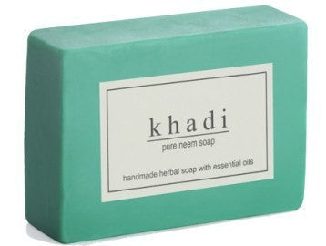 Soaps - Khadi Natural Pure Neem Soap 125gm